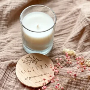 Vela aromática personalizada