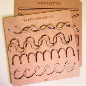 Tablas grafomotricidad madera