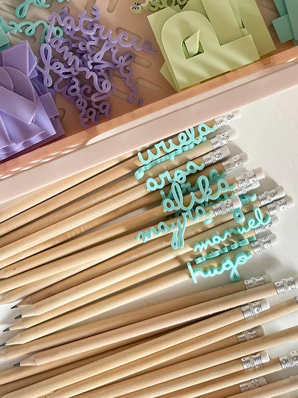 Lápices personalizados colores - Imagen 4