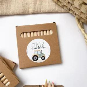 Cajas kraft colores