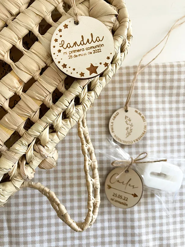 Etiqueta madera - Imagen 3