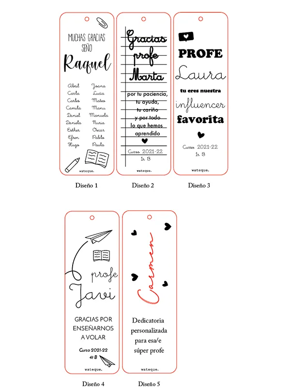 Marcapaginas profe - Imagen 5