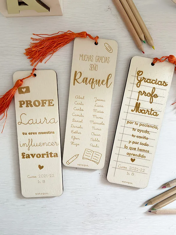 Marcapaginas profe
