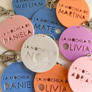 Identificador mochila personalizado