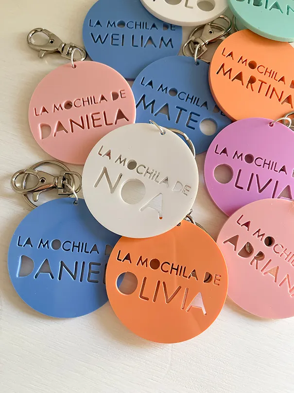 Identificador mochila personalizado - Imagen 3