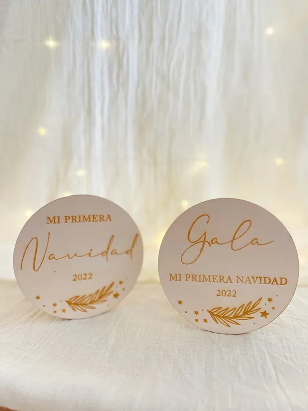 Placa primera navidad - 2023 - Imagen 3