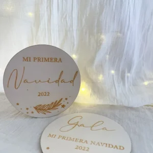 Placa primera navidad - 2023