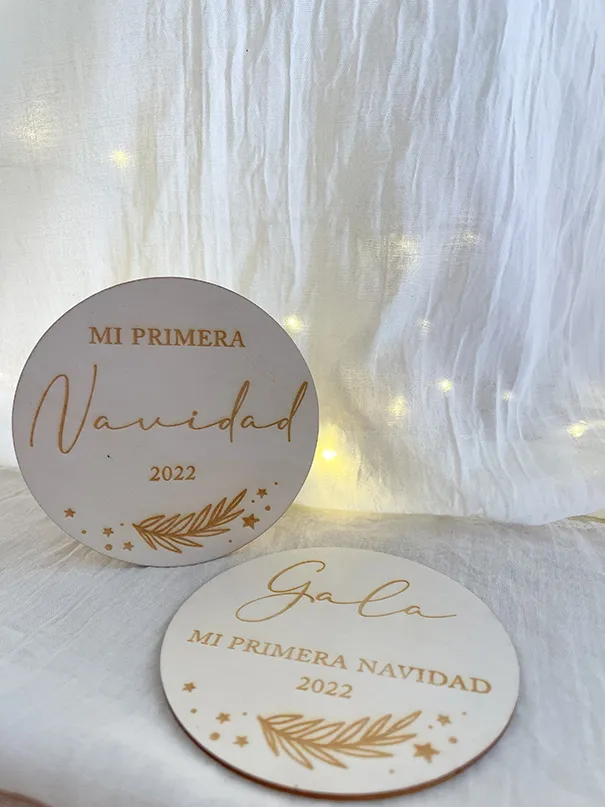 Placa primera navidad - 2023
