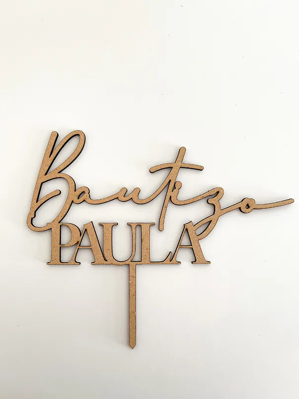 Topper bautizo/comunión