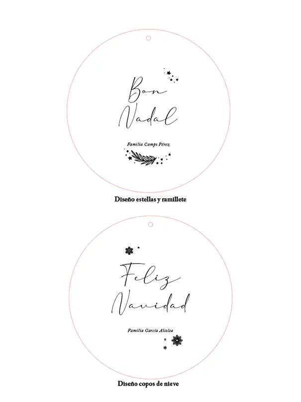 Corona navidad personalizada - Imagen 4