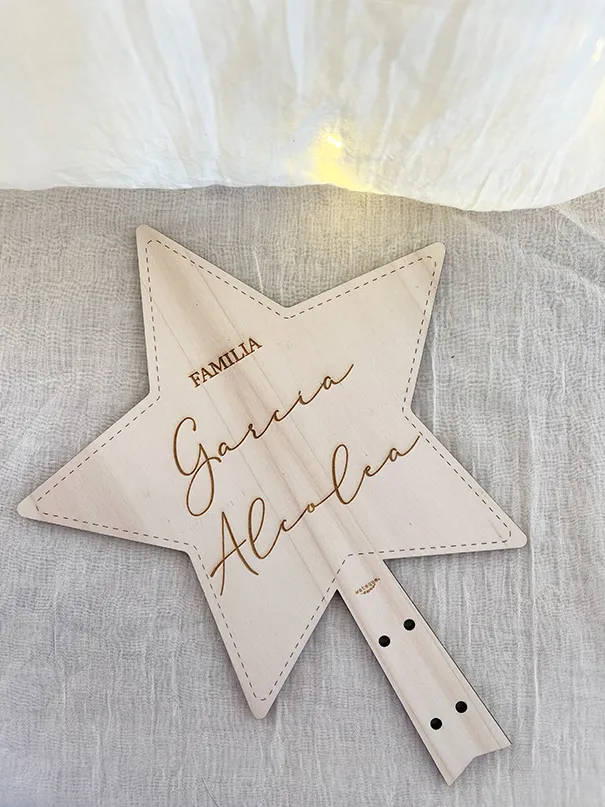 Estrella árbol personalizada - Imagen 3