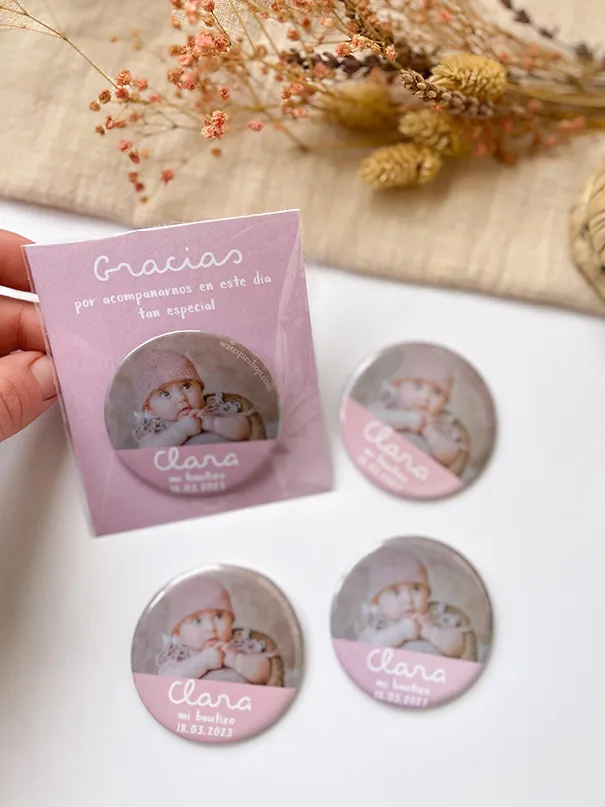 Chapas personalizadas evento - Imagen 3