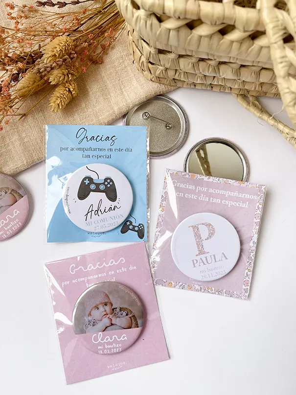 Chapas personalizadas evento - Imagen 2