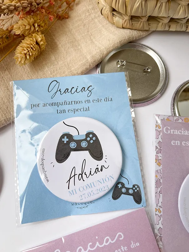 Chapas personalizadas evento - Imagen 4