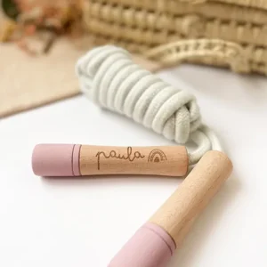 Comba madera personalizada - rainbow