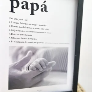 Lámina deficinion papá/abuelo