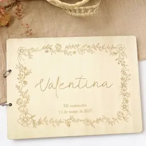 Libro de firmas personalizado
