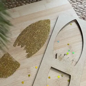 Plantilla huella Reyes Magos