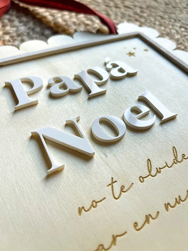 Cartel "para aquí" - Papá Noel o Reyes Magos - Imagen 5