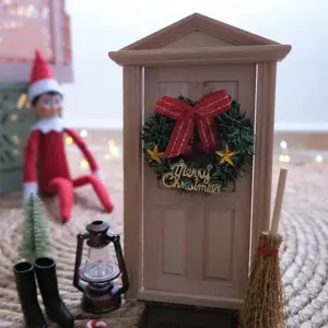 Puerta mágica Elfo de navidad