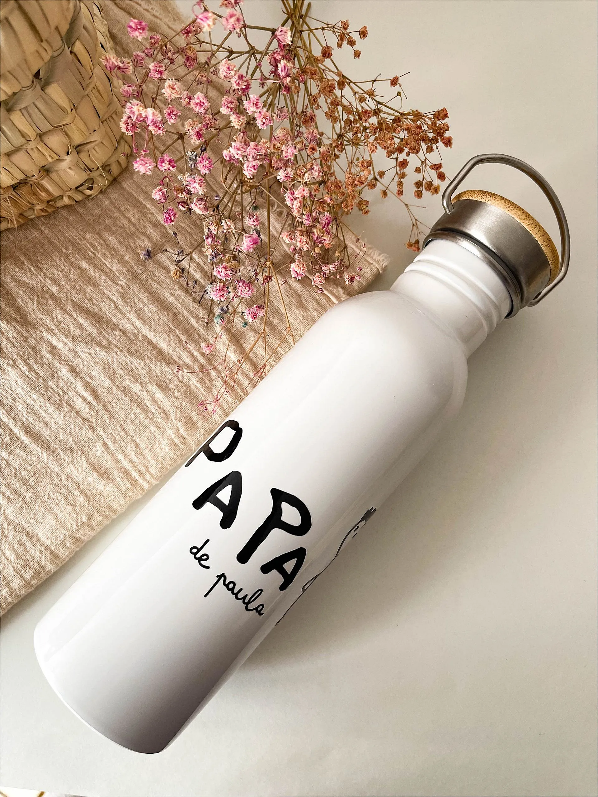 Botella "mi dibujo/texto" 800ml