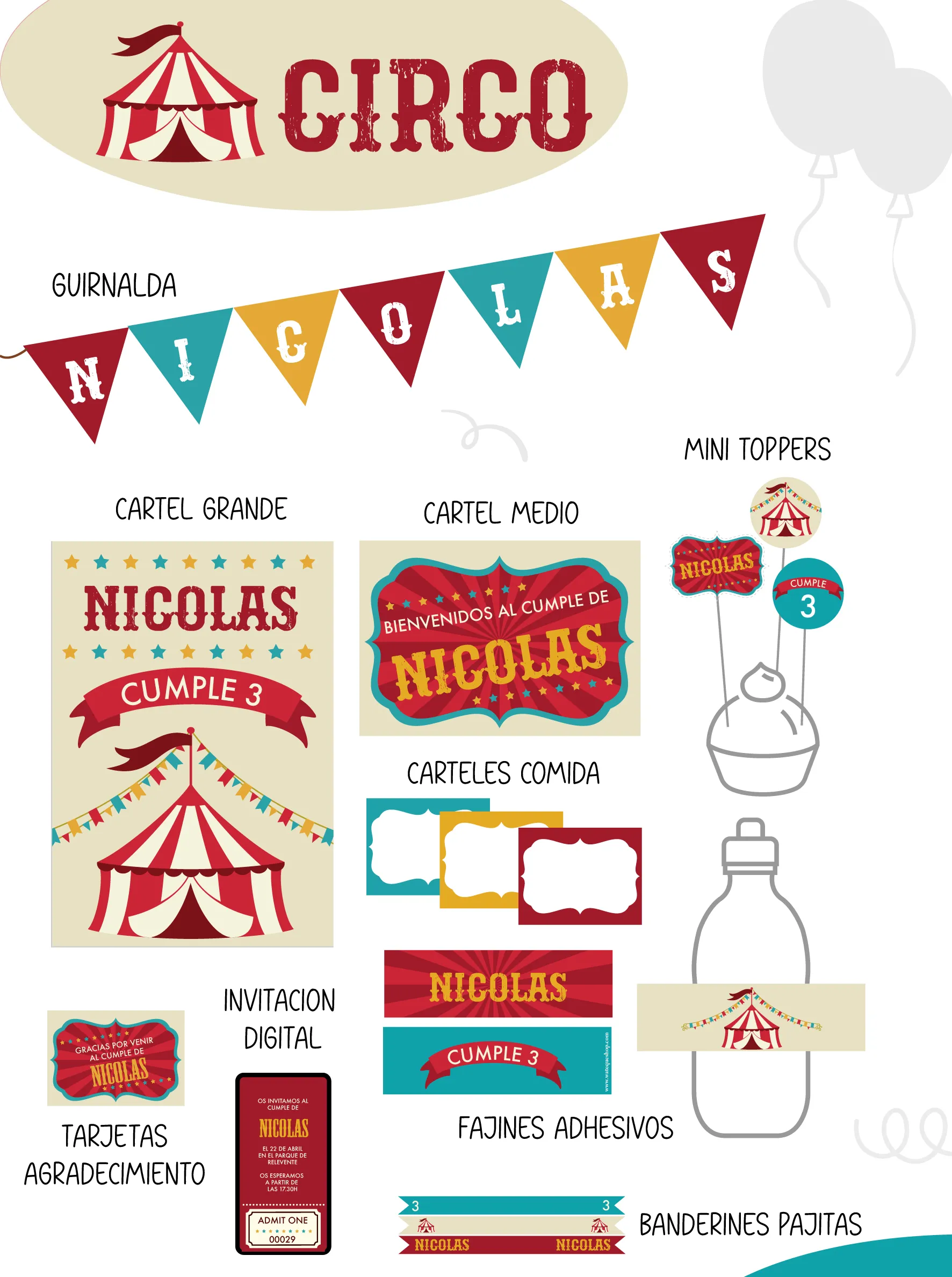 Circo Party Kit