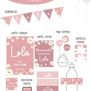 Margaritas rosa Party Kit