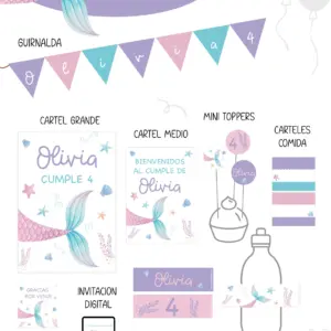Sirena Party Kit
