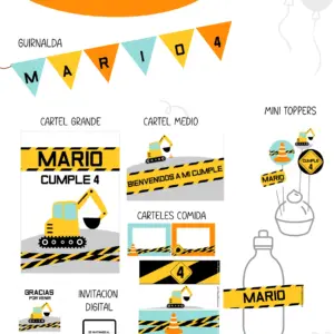 Construcción Party Kit