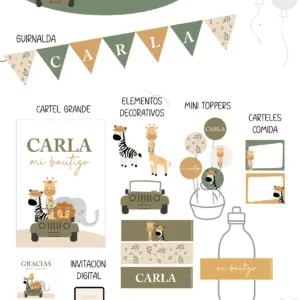 Safari Party Kit