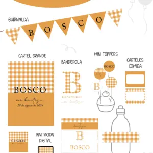 Vichy Mostaza Party Kit