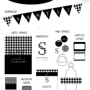 Vichy Negro Party Kit