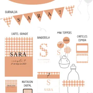 Vichy Salmón Party Kit
