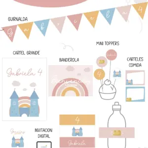 Princesas Party Kit
