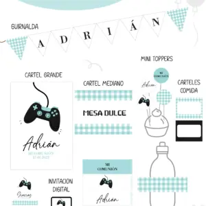 Videojuegos Party Kit