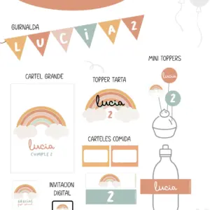 Arcoiris Party Kit