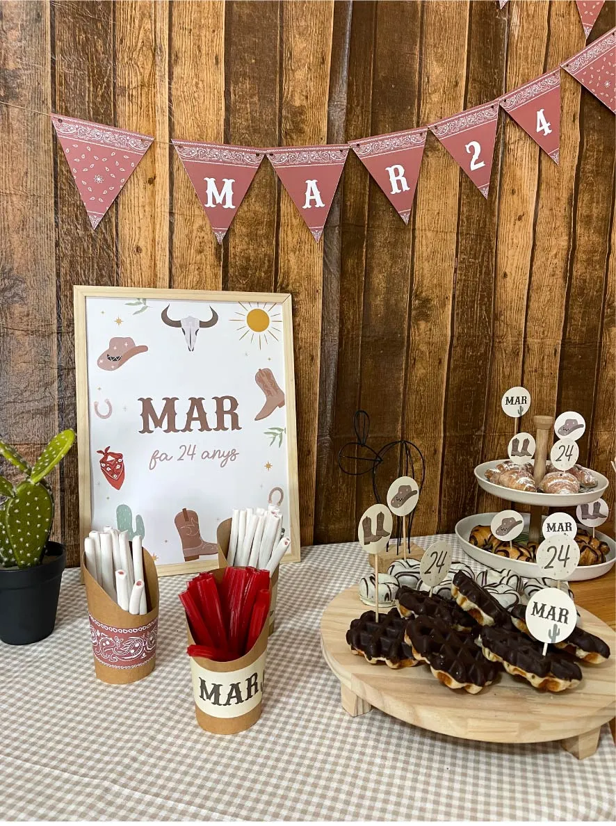 Cowboy Party Kit - Imagen 3