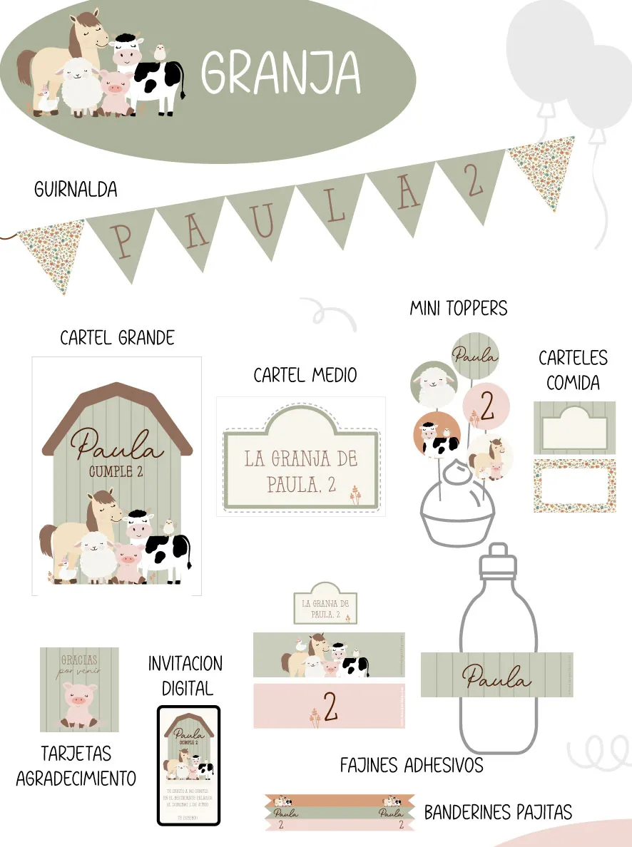 Granja Party Kit