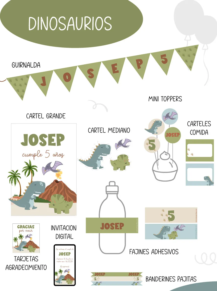 Dino Party Kit